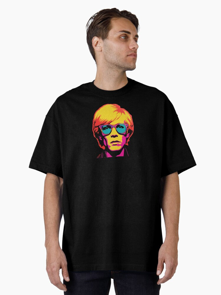 Andy Warhol Portrait Oversized T Shirt T Shirt Viral TikTok Gift Ready