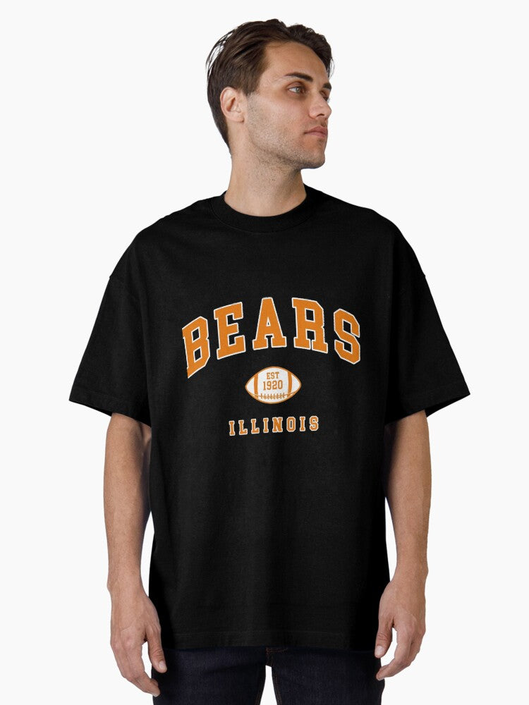 Art City Bear Oversized T Shirt T Shirt Premium Print