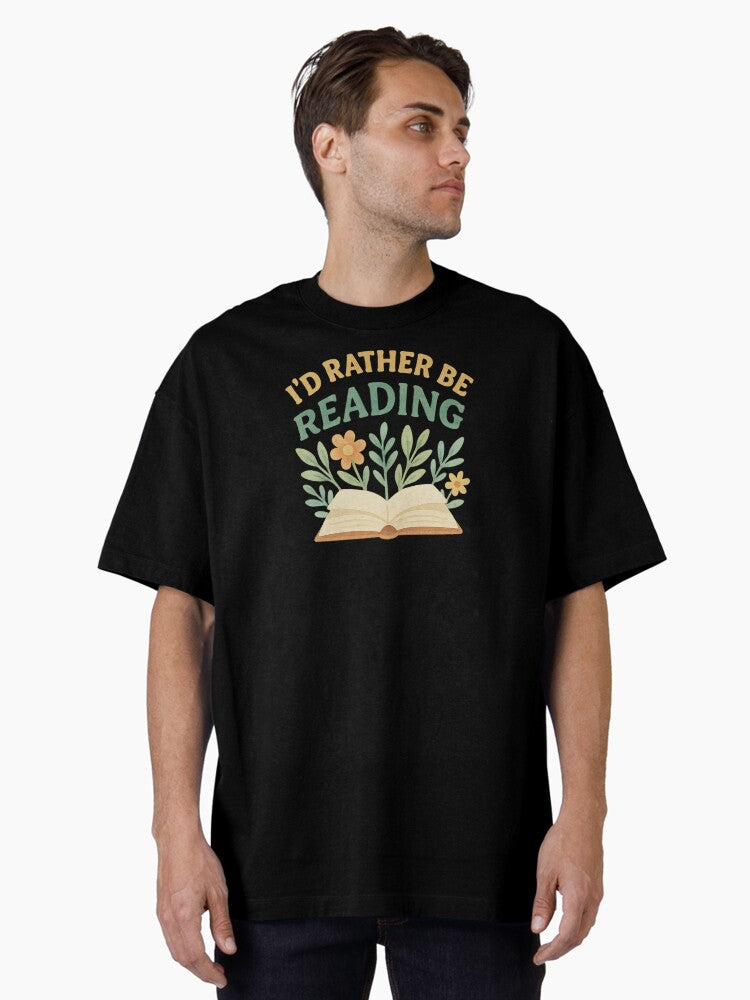 Watercolor Book Lover Quote Oversized T Shirt T Shirt Trending 2025 Top Rated Design
