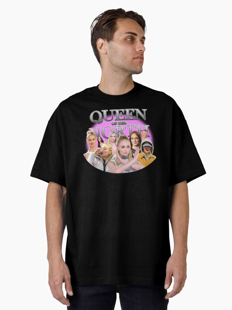 Queen of the North Oversized T-Shirt T-Shirt | Premium Graphic | Great Gift Idea