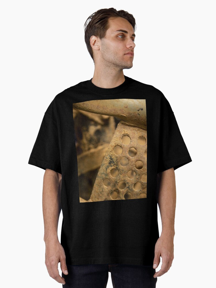 detail of old motorcycle Oversized T Shirt T Shirt Streetwear Style Fan Favorite