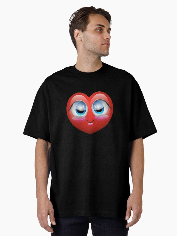 Valentine day Oversized Shirt T Shirt Premium Print