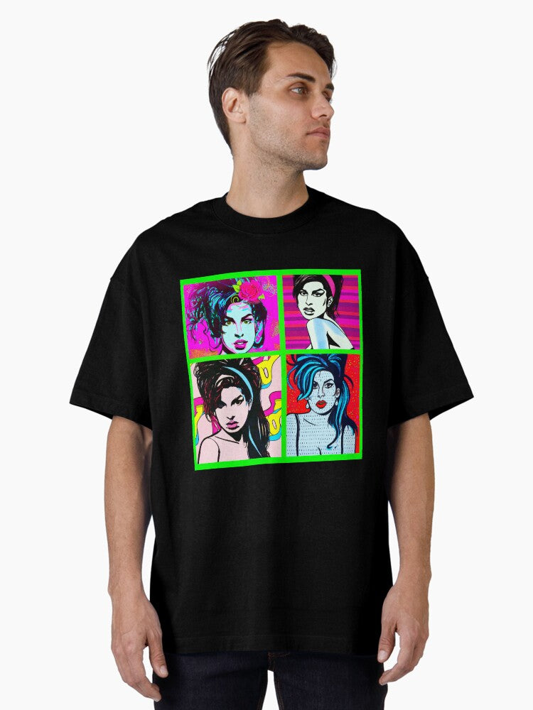 Pop Art 80s Oversized T Shirt T Shirt High Search Demand Modern Aesthetic