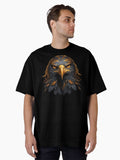 Head of bald eagle Oversized Shirt T Shirt Premium Quality
