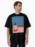 Retro Y2K Vibes 2000s Oversized T-Shirt | Premium Unisex T-Shirt, Trending Graphic Tee