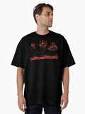 Avatar Roku Firebending Oversized T-shirt | Trendy Graphic Tee | Casual Unisex T-shirt