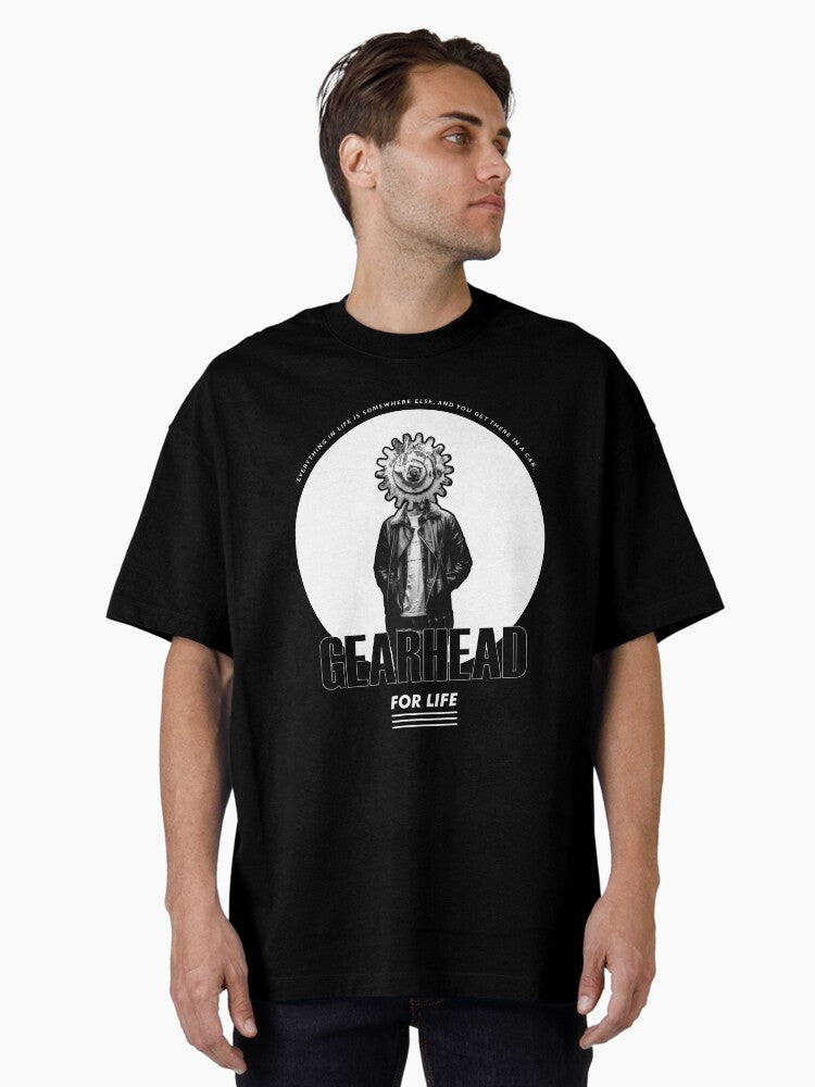 Gearhead for Life Oversized T Shirt T Shirt Viral TikTok Limited Drop Feel