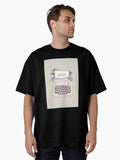 Don Stop Oversized Shirt T Shirt Peace Message