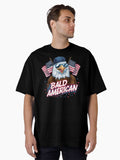 Bald American Oversized Shirt T Shirt Clean Design