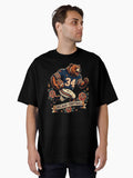 Da Bear City Football Oversized T Shirt T Shirt Cute Design