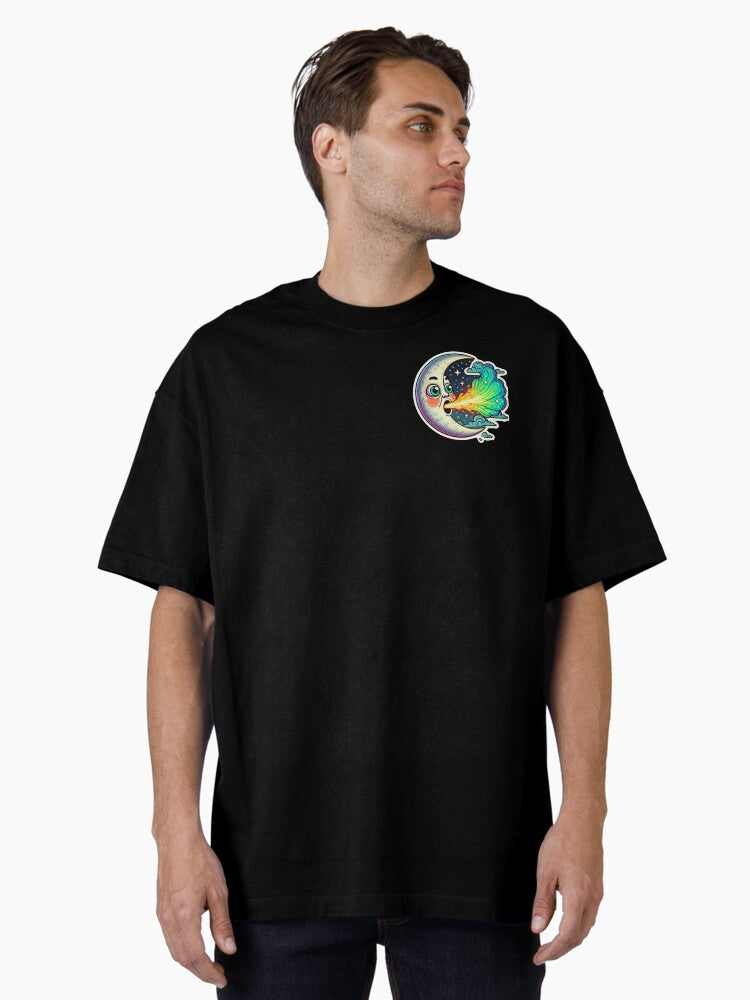 Crescent moon Oversized T Shirt T Shirt Gift Ready