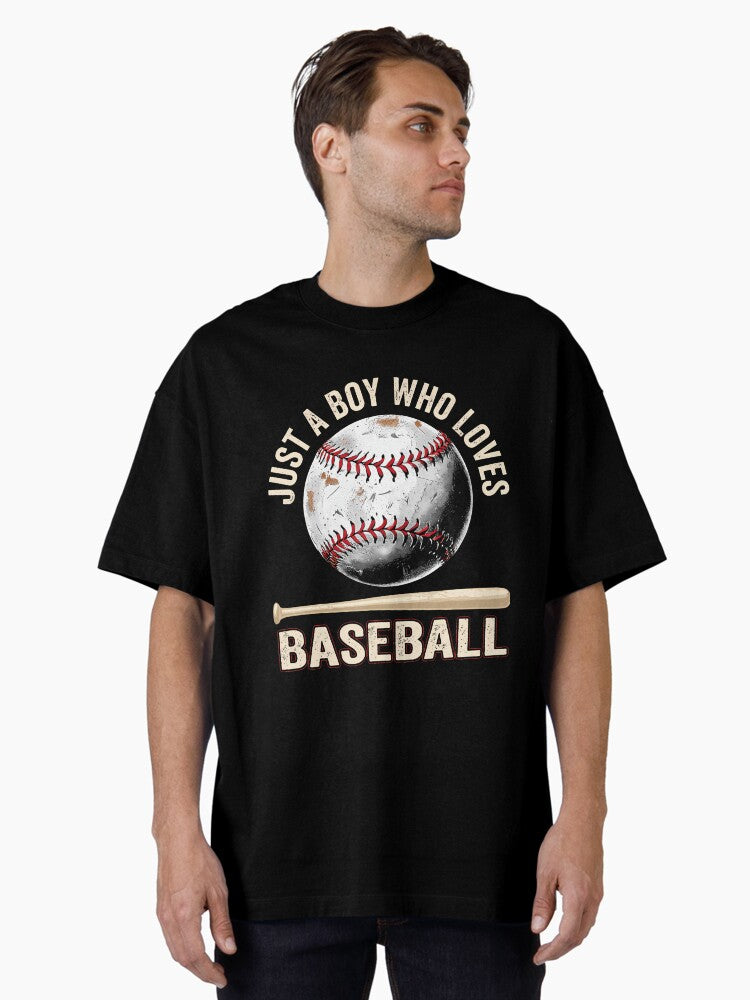 Funny Fan Baseball Player Oversized Shirt T Shirt Gift Ready