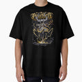 Black Heavy Metal Magician Girl Oversized T-Shirt for Sale by thuuthays