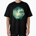 Green Path Oversized T-Shirt for Sale by caraaliciafn