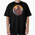Thumbs Up Bigfoot  Oversized T-Shirt for Sale by joysdesigns