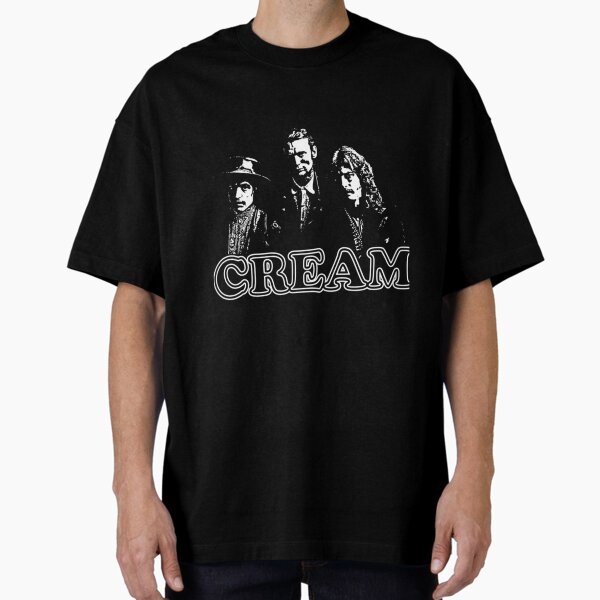 Cream Bandthe Cream Band Cream Band Oversized T-Shirt for Sale by jalagorezzioi