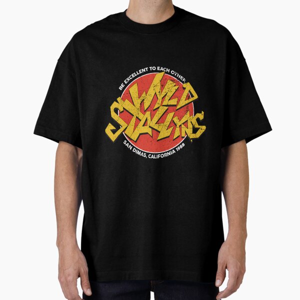 Bill Ted Wild Stallyns Band Patch 70 Oversized T-Shirt for Sale by jenninorma