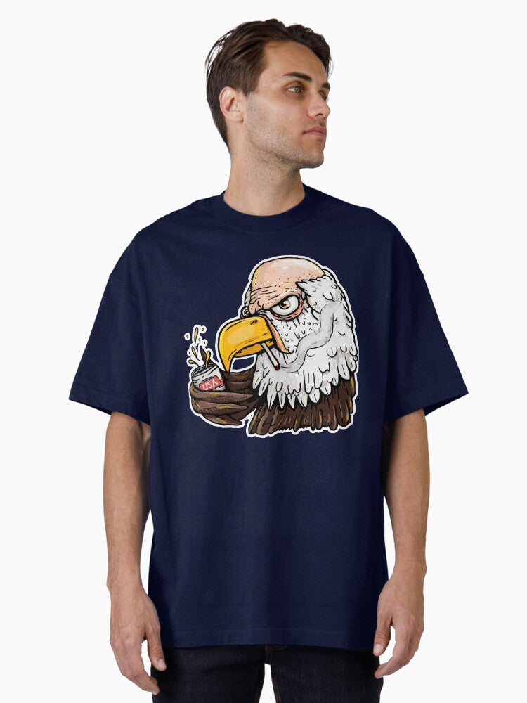 Dirty Bird Oversized Shirt T Shirt US Trend