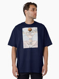 Play Ball Time To Hit The Hoop Oversized T-shirt | Trendy Graphic Tee | Casual Unisex T-shirt
