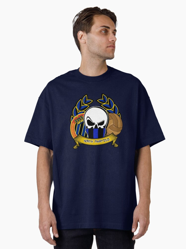 North Fanatics passion from Brugge Oversized Shirt T Shirt Minimal Style