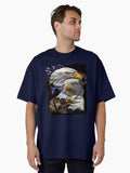 American Flag American Eagle Patriotic A Oversized Shirt T Shirt Gift Ready