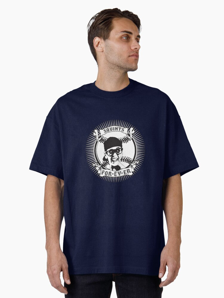 Squints For ev er Essential Sandlot Hambino Baseball Oversized T Shirt T Shirt Viral TikTok Daily Wear