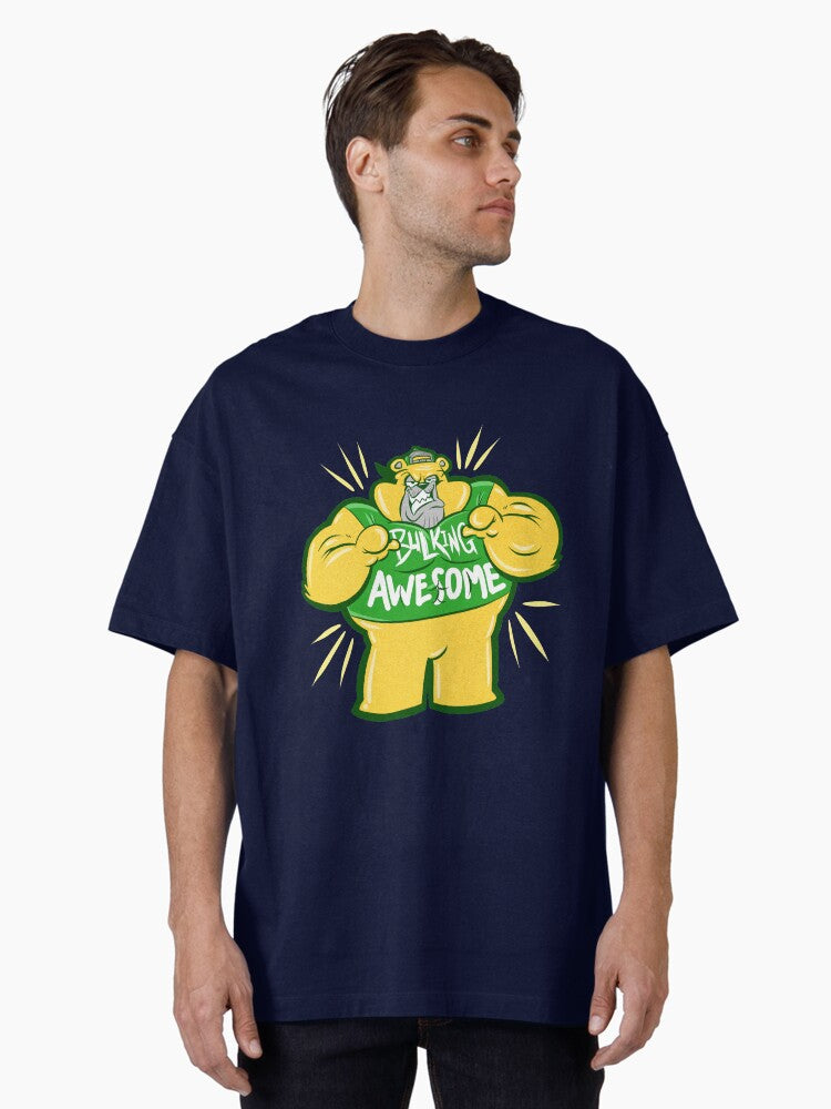 BULKING AWESOME Oversized T Shirt T Shirt Minimal Style