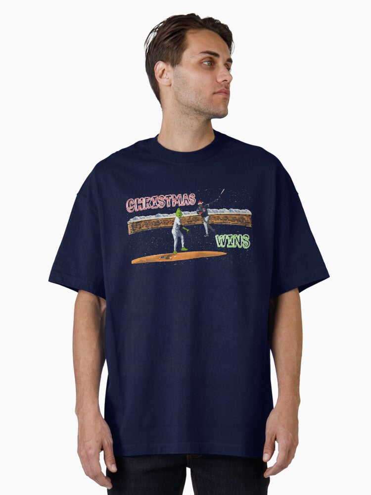 Christmas Wins Oversized T Shirt T Shirt Viral TikTok Best Seller Look