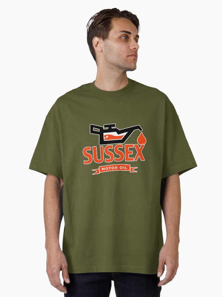 Sussex Motor Oil Oversized T Shirt T Shirt Viral TikTok Fan Favorite