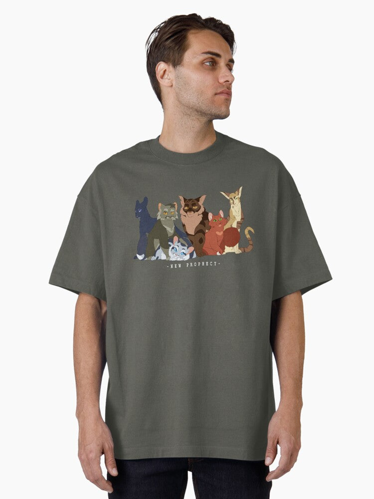 New Prophecy Oversized T-shirt | Trendy Graphic Tee | Casual Unisex T-shirt