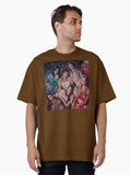 Katseye Gnarly Classic Sticker – Vintage Kpop Streetwear Band Tee Oversized T-Shirt