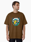 happy coloful eagle Oversized Shirt T Shirt Premium Quality