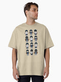 Pixel City Bear Retired Jersey Digital Art Oversized T Shirt T Shirt Everyday Wear