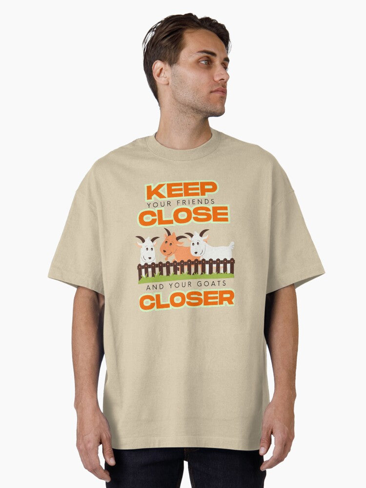 Keep Your Friends Close Goat Tee