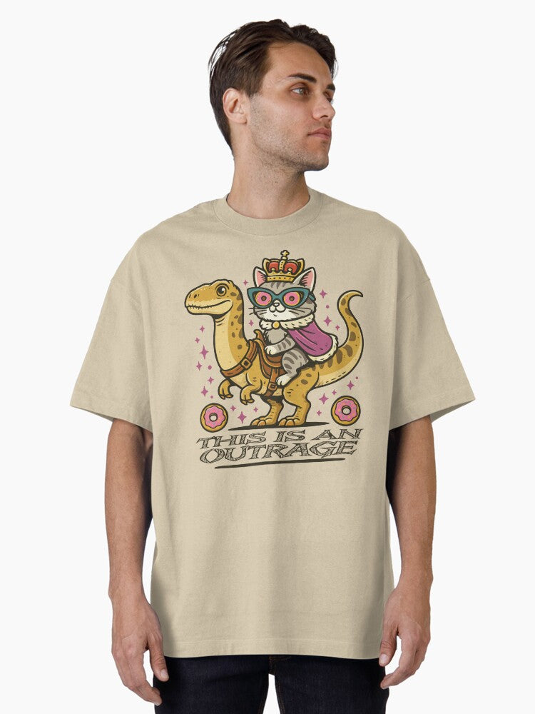 This Is An Outrage Dungeon Crawler Carl Oversized Shirt T Shirt Clean Design