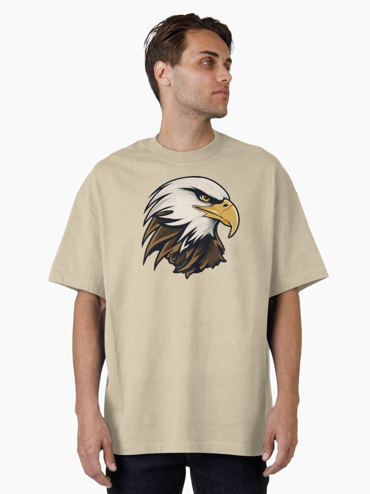 Bald Eagle Oversized Shirt T Shirt US Trend