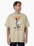 Jack Russell I Was Born Zooming Oversized T Shirt T Shirt Trending US Best Seller Look