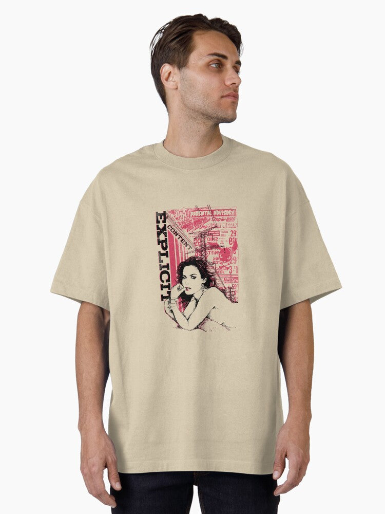 Explicit content Oversized T Shirt T Shirt Comfort Fit Daily Wear