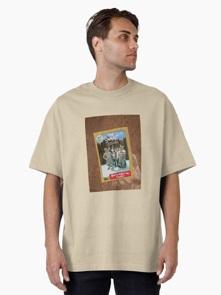 Sandlot Hambino Baseball Movie Poster Card Oversized T Shirt T Shirt Comfort Fit Fan Favorite