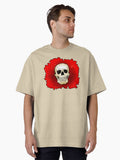 Gray Death Legion Oversized T-shirt | Trendy Graphic Tee | Casual Unisex T-shirt
