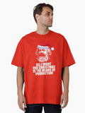 All I Want For Christmas Is The Means Of Production Karl Marx Funny Marxist Christmas Communist Meme Oversized T T Shirt