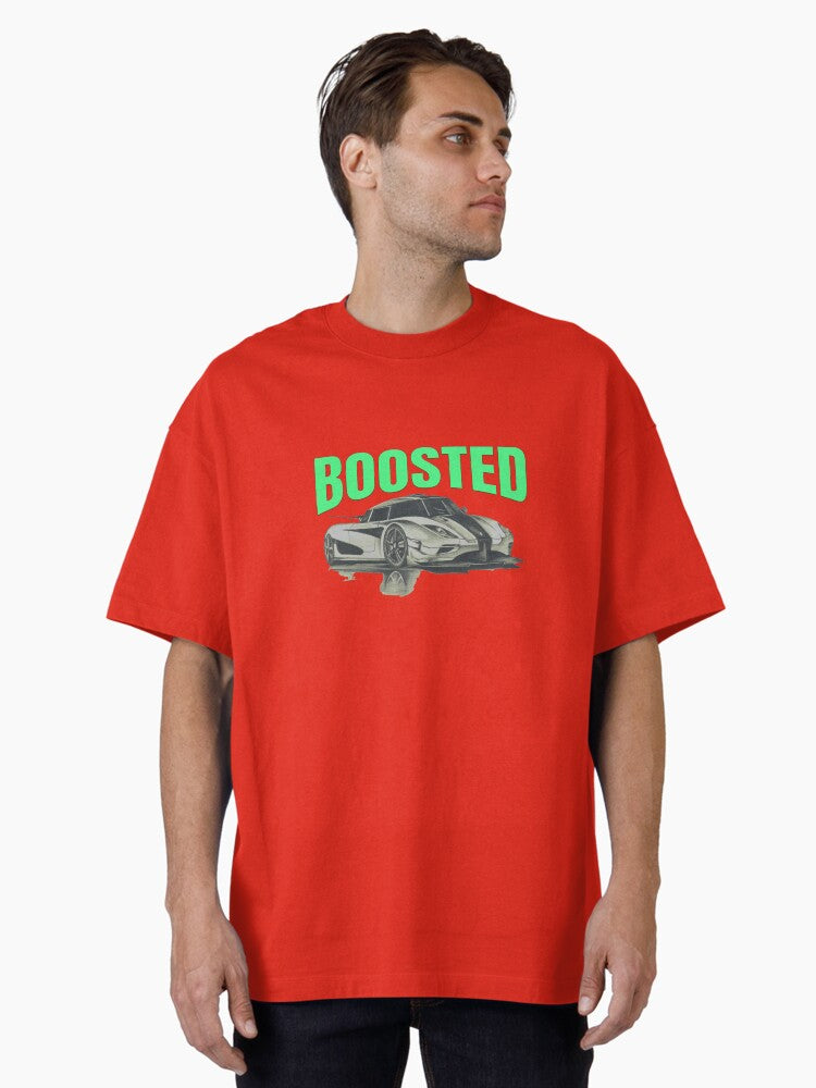 BOOSTED VI Oversized T Shirt T Shirt Streetwear Style Fan Favorite