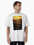 NASA JPL Space Tourism Titan 8K resolution Oversized T-Shirt | Premium Unisex T-Shirt, Trending Graphic Tee