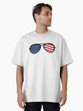 American Glasses Oversized Shirt T Shirt Minimal Style