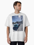 50s retro futurism Oversized T-Shirt | Premium Unisex T-Shirt, Trending Graphic Tee