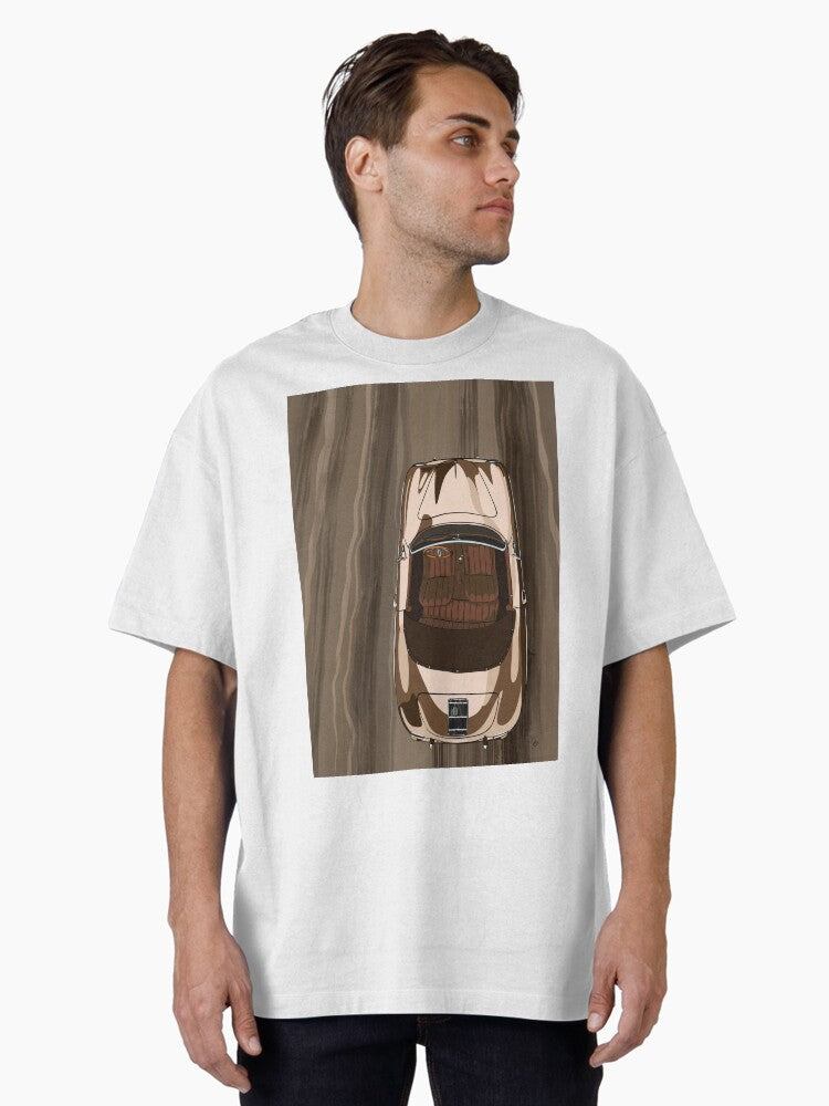 Porsche 356 Speedster Coffee and Chocolate Edition Oversized T Shirt T Shirt Premium Print Fan Favorite