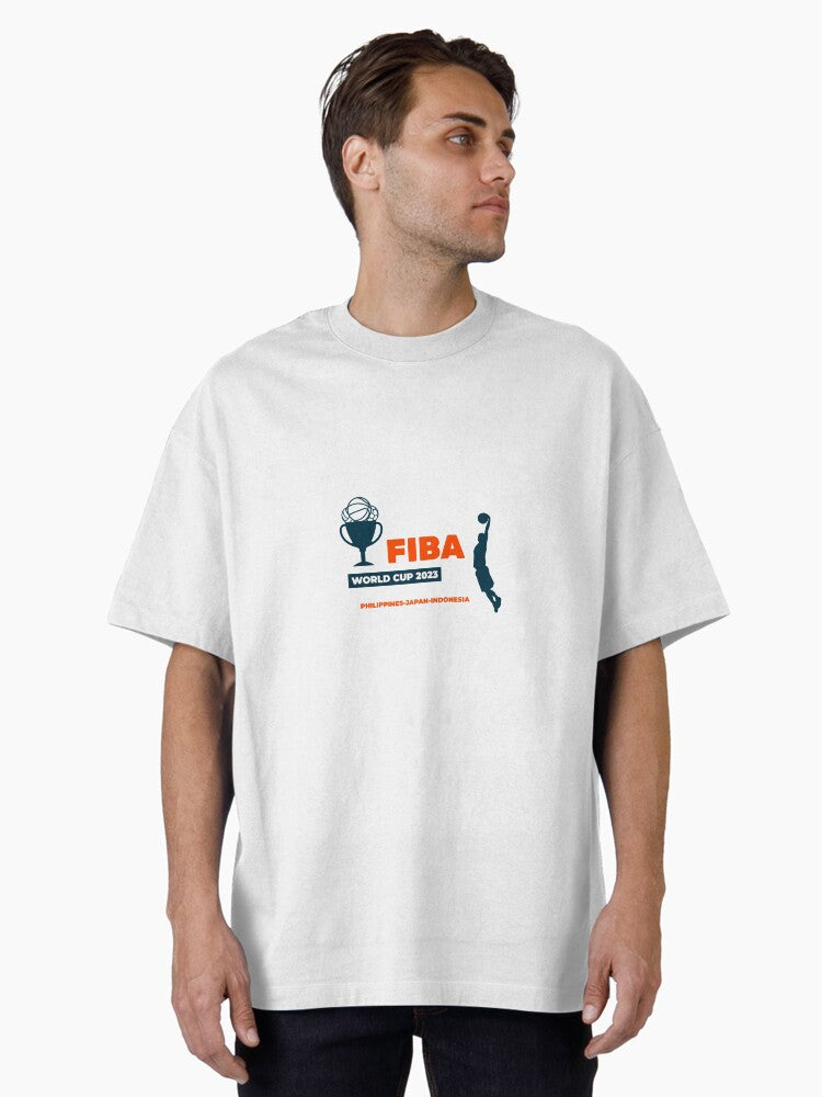 Fiba World Cup 2023 Oversized T-shirt | Premium Basketball Jersey | Fan Edition Apparel
