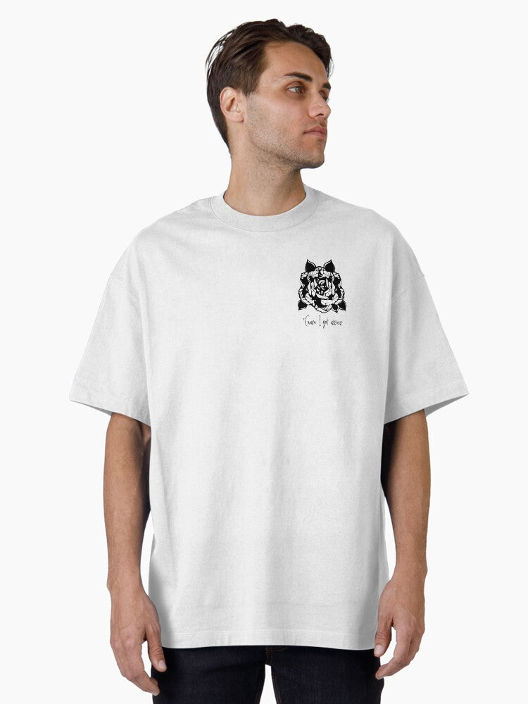Julia Michaels Issues rose tattoo Oversized T Shirt T Shirt Minimal Artwork