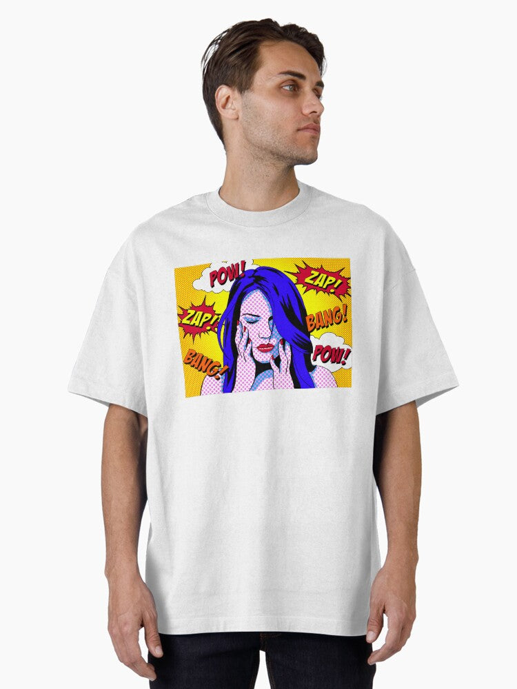 Noise Oversized T Shirt T Shirt High Search Demand Pop Art Style