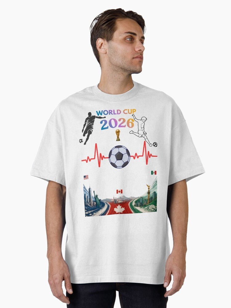 World Cup 2026 Soccer Fan Edition Oversized T-Shirt